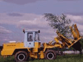 Машина для выкапывания и посадки деревьев