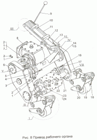 Рис. 08 - Привод рабочего органа